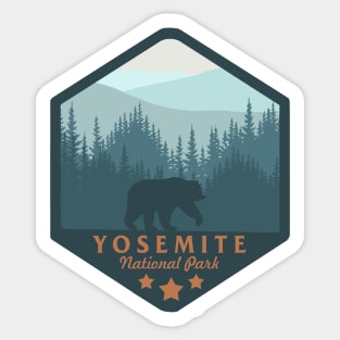 Yosemite National Park Sticker